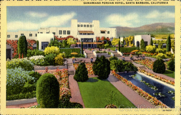 Samarkand Persian Hotel Santa Barbara California