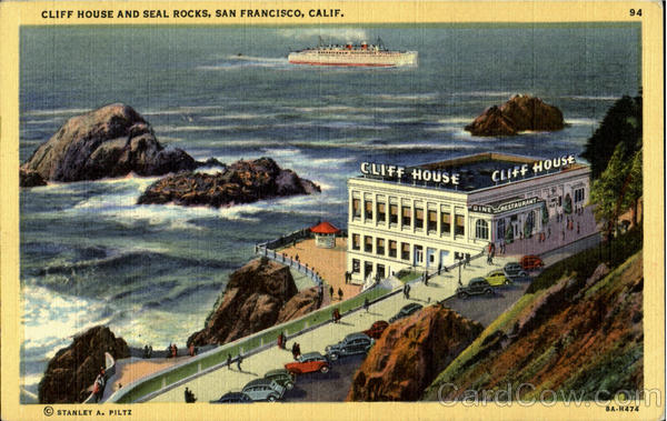 Cliff House And Seal Rocks San Francisco California
