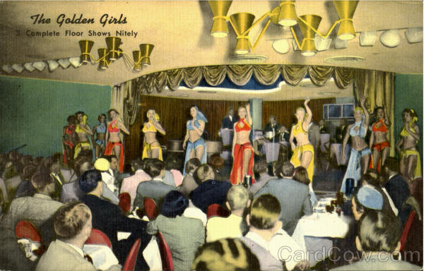 The Golden Girl Complete Floor Shows Nitely Reno Nevada