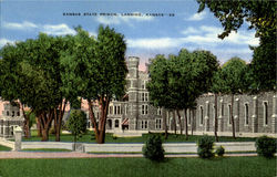 Kansas State Prison Postcard