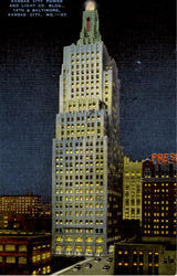 Kansas City Power and Light Co. Bldg., 14th & Baltimore Postcard