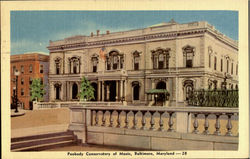 Peabody Conservatory Of Music Postcard