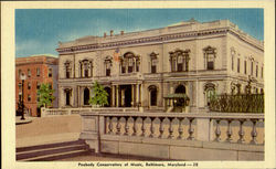 Peabody Conservatory Of Music Postcard