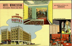 Hotel Minnesotan, Washington At 2nd Ave. S Postcard