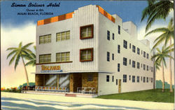 Simon Boliver Hotel, On The Ocean At 8th Street Postcard
