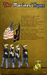 The Marines' Hymn Postcard Postcard