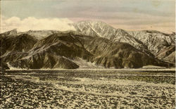 Mt. San Jacino from Whitewater near Palim Springs Palm Springs, CA Postcard Postcard