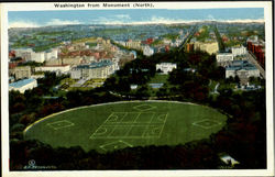 Washington from Monument (North) Postcard