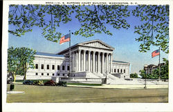 U.S.Supreme Court Buildin Postcard