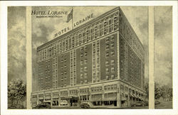 Hotel Lorain Postcard