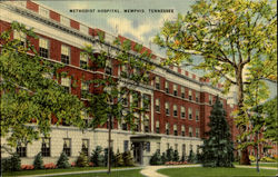 Methodist Hospital.Memphis Tennessee Postcard Postcard