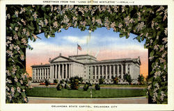 Oklahoma State Capitol Postcard