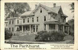 The Parkhurst COR.BEECH &AMHERST STS Postcard