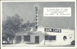 A Favorrite Class "A" Café, U.S.Routes 40 and 95 Lovelock Postcard