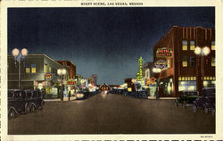 Night Scene Postcard