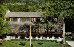 Hotel,Roaring River State Park.Near Cassville Missouri Postcard Postcard