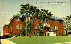 Popular Bluff Hospital Postcard