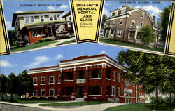 Northjeast Medical Clinic And Frim -Smith Nurses Home Postcard