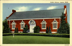 Public library Postcard