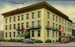 HOTEL ALIEN, 9th &CHURCH STS Postcard