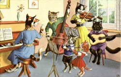 Music Class Postcard