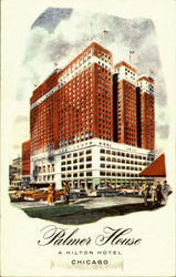 Palmer House A HILTON HOTEL Postcard
