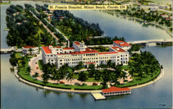 St.francis Hospital Postcard