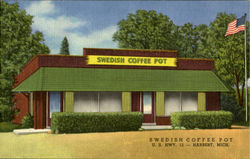 Swedish Coffee Pot Harbert, MI Postcard Postcard