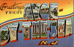 Avon-By-The-Sea Postcard