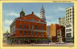 Faneuil Hall Boston, MA Postcard Postcard