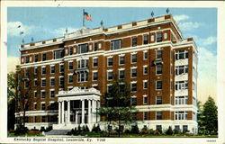 Kentucy Baptist Hospital Postcard