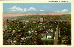 Bird's-Eye View Ashland, KY Postcard Postcard