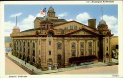 Municipal Auditorium Postcard