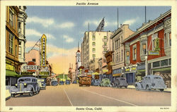 Pacific Avenue Postcard