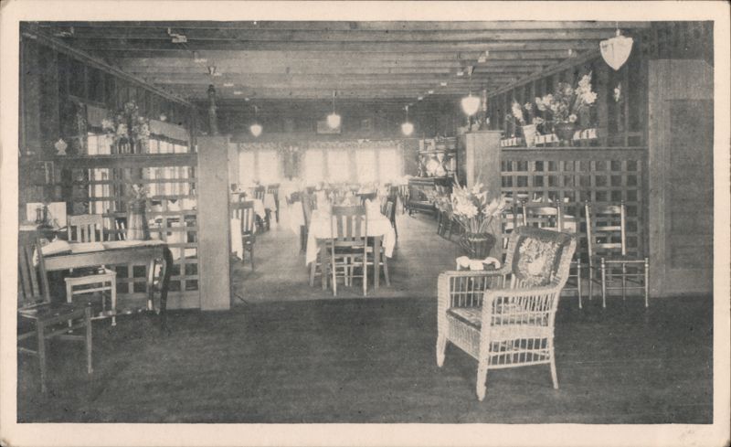 Westcustogo Inn, Dining Room Yarmouth Maine