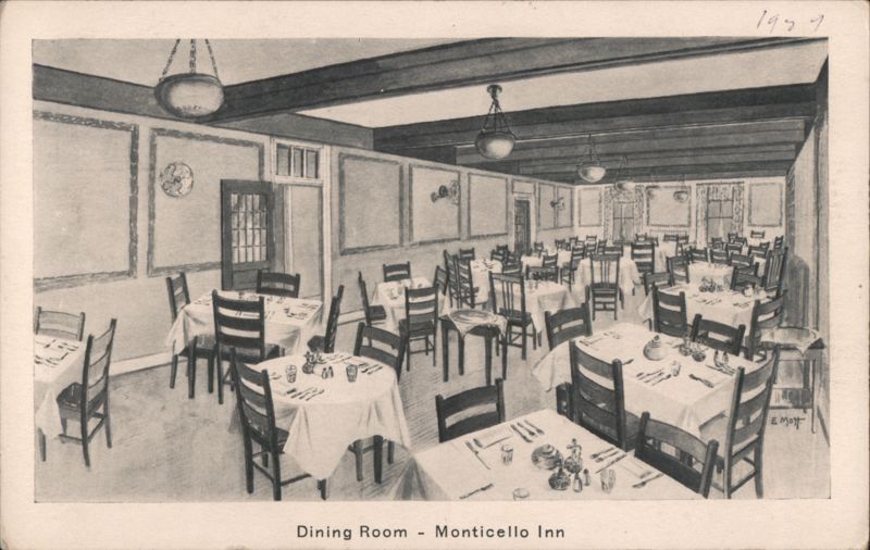 Dining Room - Monticello Inn E Mott Restaurants