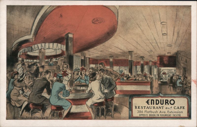 Enduro Restaurant and Cafe, Brooklyn New York Edward Caswell