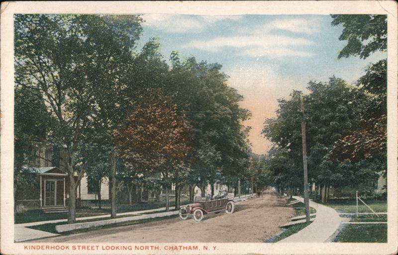 Kinderhook Street Looking North Chatham New York