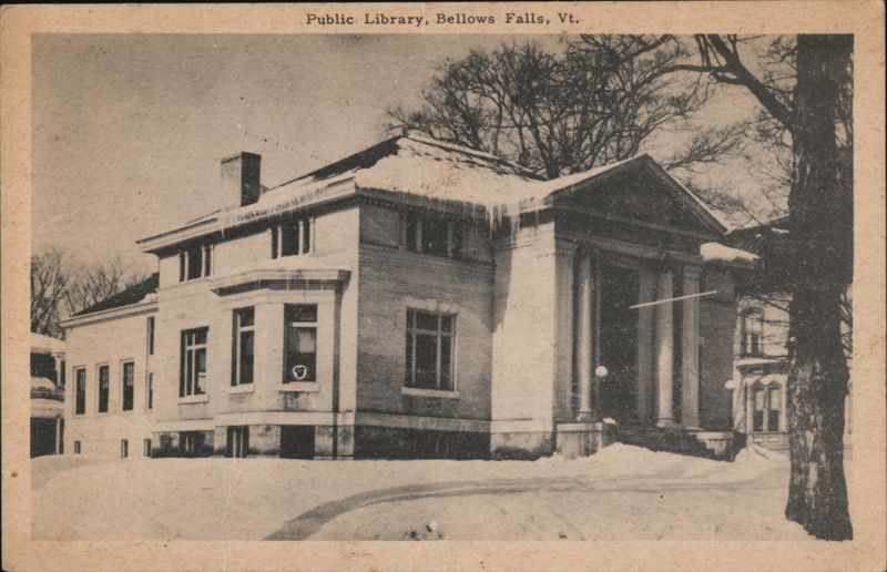 Public Library, Bellows Falls Vermont