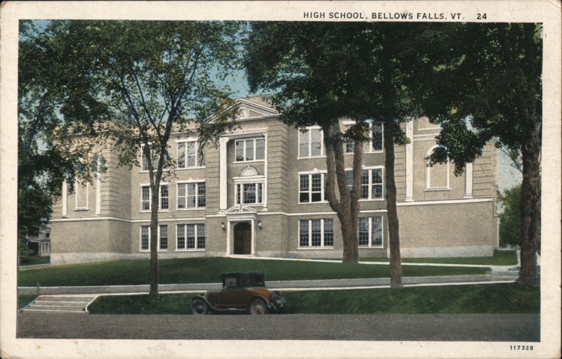 High School, Bellows Falls Vermont