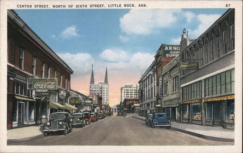 Center Street, North of Sixth Street Little Rock Arkansas