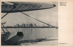 Skyline of Miami, Florida Postcard