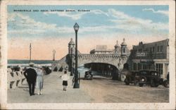 Boardwalk and Arch, Daytona Beach Postcard