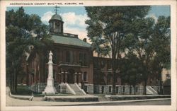 Androscogging County Building Postcard