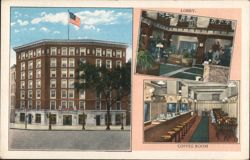 The Troy Hotel, Formerly the Rensselaer Postcard