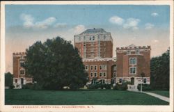 Vassar College, North Hall Postcard