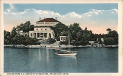 Commodore E. C. Benedict's Residence Postcard