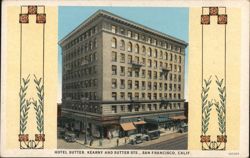 Hotel Sutter Postcard