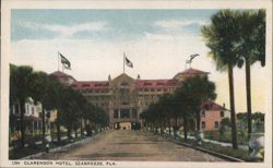 Clarendon Hotel, Seabreeze, Florida Postcard
