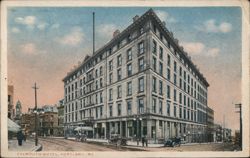 Falmouth Hotel, Portland, ME Postcard